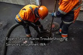 Expert Septic Alarm Troubleshooting Services in Sumner, WA Expert Septic Alarm Troubleshooting Services in Sumner, WA