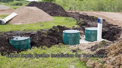 Expert Septic System Installation for Your Home