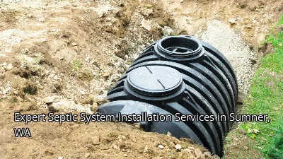 Expert Septic System Installation Services in Sumner, WA Expert Septic System Installation Services in Sumner, WA