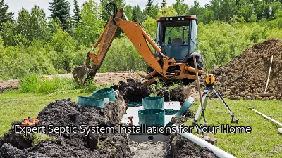 Expert Septic System Installations for Your Home