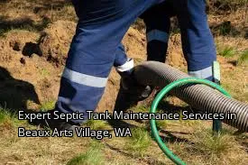 Expert Septic Tank Maintenance Services in Beaux Arts Village, WA