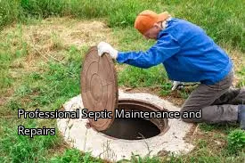 Professional Septic Maintenance and Repairs