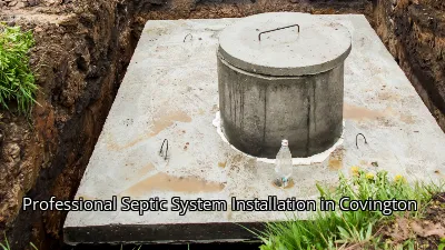 Professional Septic System Installation in Covington Professional Septic System Installation in Covington