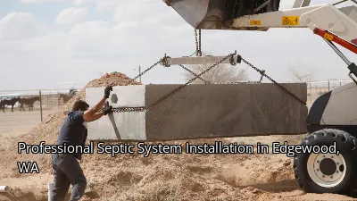 Professional Septic System Installation in Edgewood, WA
