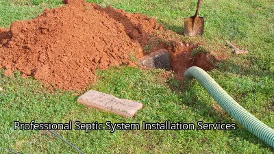 Professional Septic System Installation Services Professional Septic System Installation Services
