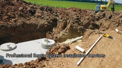 Professional Septic System Installation Services Professional Septic System Installation Services