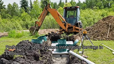 Professional Septic System Installation Services in Eatonville Professional Septic System Installation Services in Eatonville