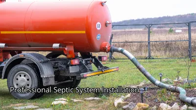 Professional Septic System Installation Professional Septic System Installation