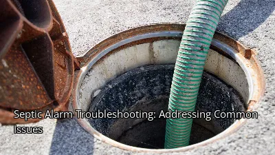 Septic Alarm Troubleshooting: Addressing Common Issues Septic Alarm Troubleshooting: Addressing Common Issues