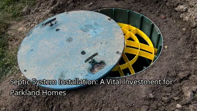 Septic System Installation: A Vital Investment for Parkland Homes Septic System Installation: A Vital Investment for Parkland Homes
