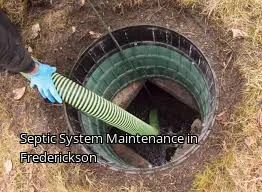 Septic System Maintenance in Frederickson
