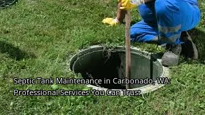Septic Tank Maintenance in Carbonado, WA: Professional Services You Can Trust Septic Tank Maintenance in Carbonado, WA: Professional Services You Can Trust