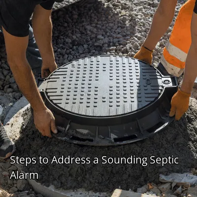 Steps to Address a Sounding Septic Alarm Steps to Address a Sounding Septic Alarm