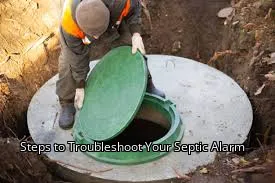 Steps to Troubleshoot Your Septic Alarm