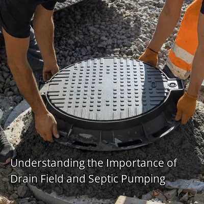 Understanding the Importance of Drain Field and Septic Pumping Understanding the Importance of Drain Field and Septic Pumping