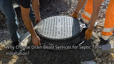 Why Choose Drain Beast Services for Septic Tank Installation?