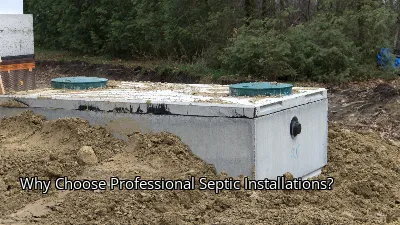 Why Choose Professional Septic Installations?