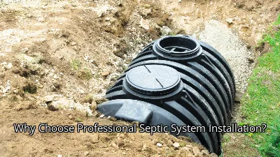Why Choose Professional Septic System Installation?