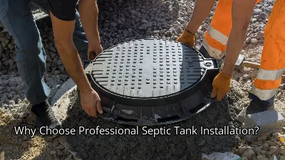 Why Choose Professional Septic Tank Installation?